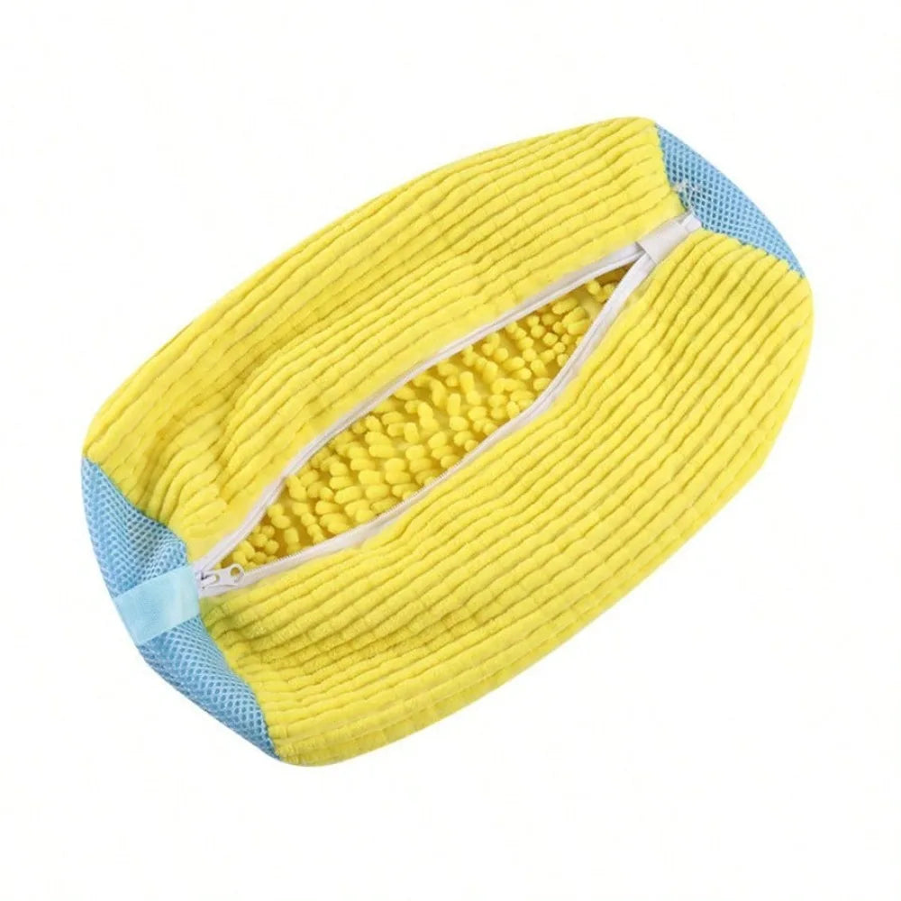 Shoe washing bag