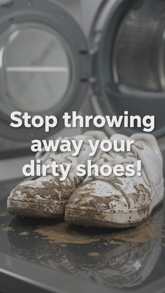 Shoe washing bag